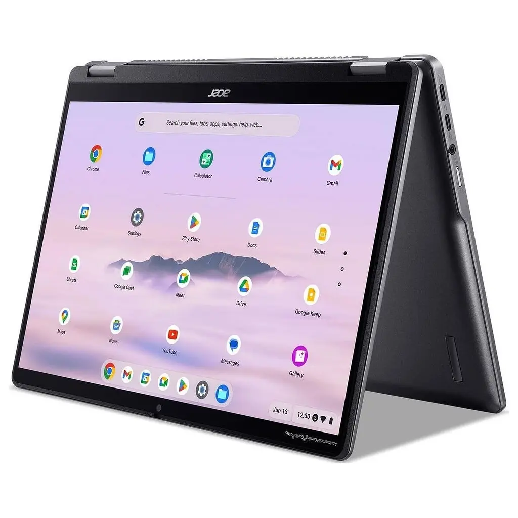 Ноутбук Acer Chromebook CPE594- 1N- TCO- i5- 1334U 14 дюймів Сенсорний екран 16 ГБ 256 ГБ Chrome Чорний - фото 2