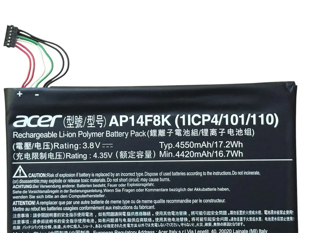Акумулятор для планшета Acer Iconia Tab A1-840 A1-850 A1-860 One 8 B1-810 B1-820 B1-830 AP14F8K - фото 2