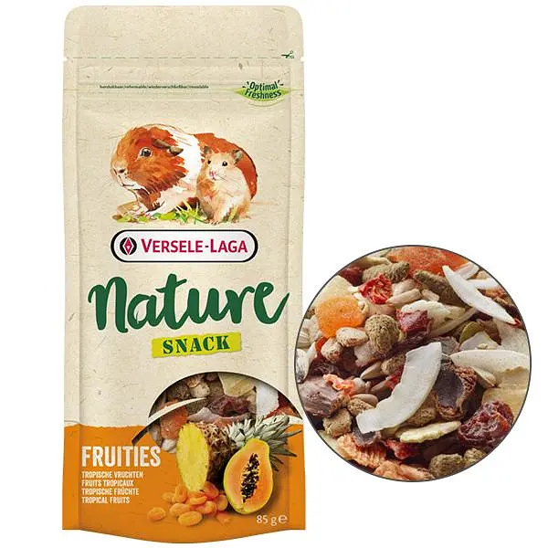 Натуральні ласощі для гризунів Versele-Laga Nature Snack Fruities Верселе-лага Натюр снеки фрукти 85 г (614358)