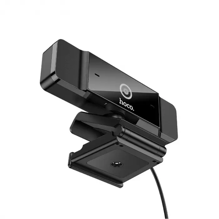 Вебкамера для комп'ютера HOCO D100 1.5 м, USB, 1080P Чорний - фото 4
