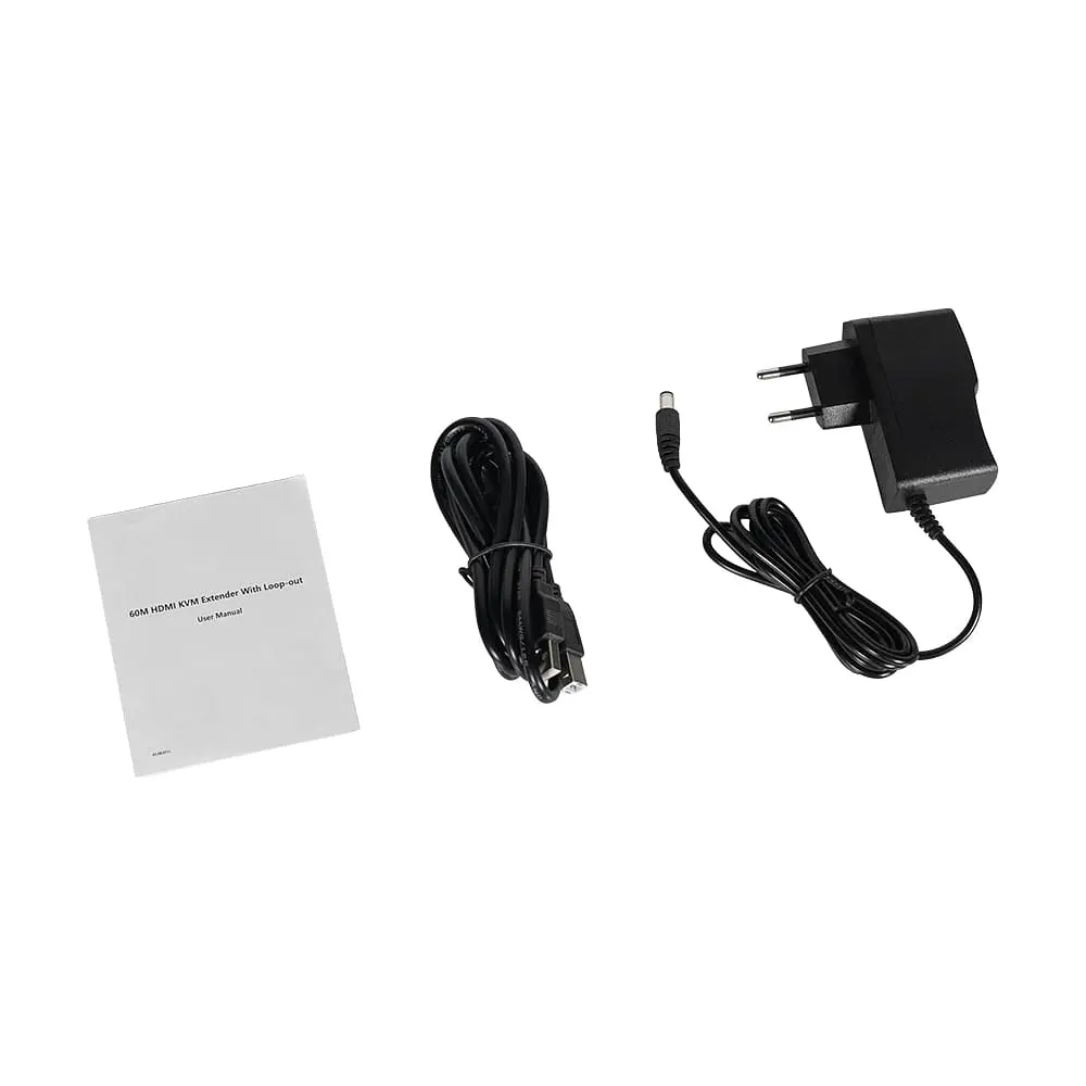 Подовжувач відеосигналу HDMI 60m E-LINK LNK-HDE-60KVM (73-00157) - фото 10