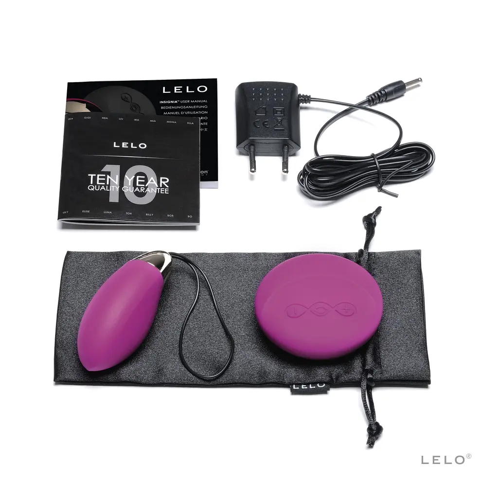 Віброяйце LELO Lyla 2 Deep Rose, водонепроникне, пульт ДК з вібрацією, технологія SenseMotion - фото 4