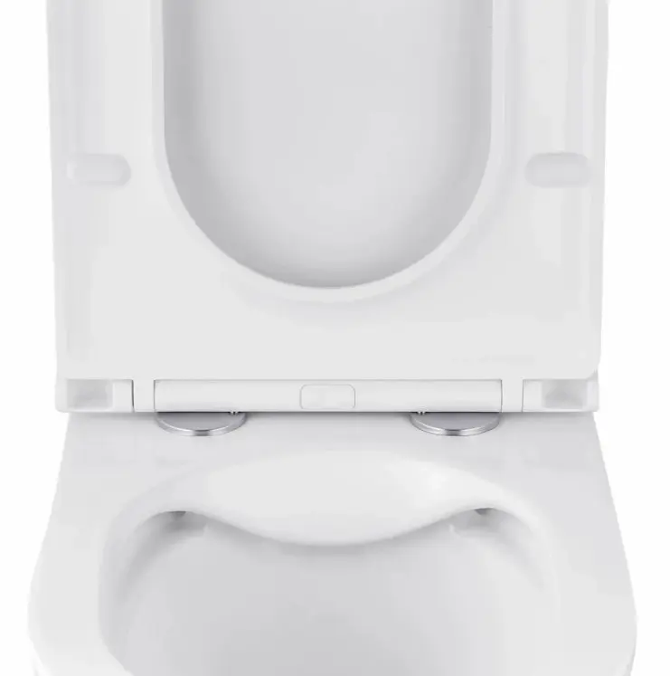 Унітаз підвісний безобідковий Kroner Armada WHI513636 RIMLESS з сидінням Slim Duroplast / Soft-close / Quick relase (KA513636WHIR) (CV029610) - фото 4