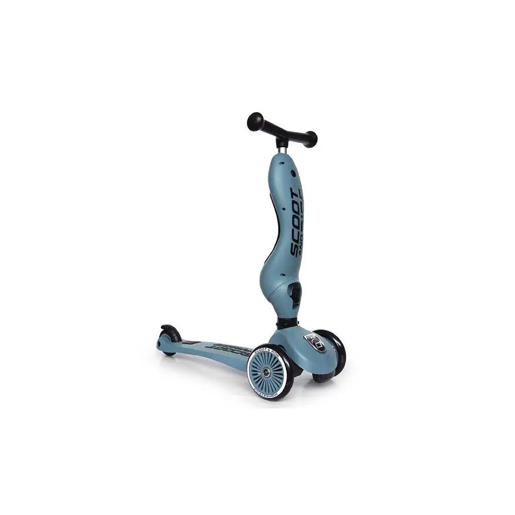 Самокат Scoot&Ride Highwaykick-1 Сіро-синій (SR-160629-STEEL) - фото 2