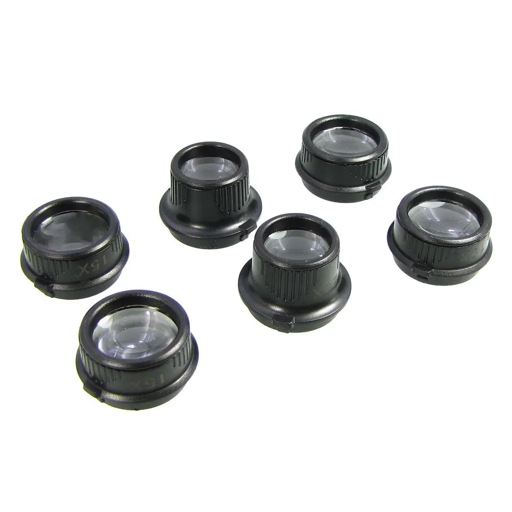 Бінокуляри NO.9892GJ з LED підсвічуванням (4 пари лінз d=20mm, 10х/15х/20х/25х) - фото 3