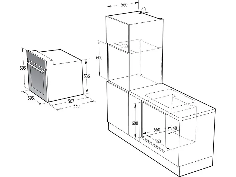 Духовка електрична Gorenje BO6615E01B - фото 7