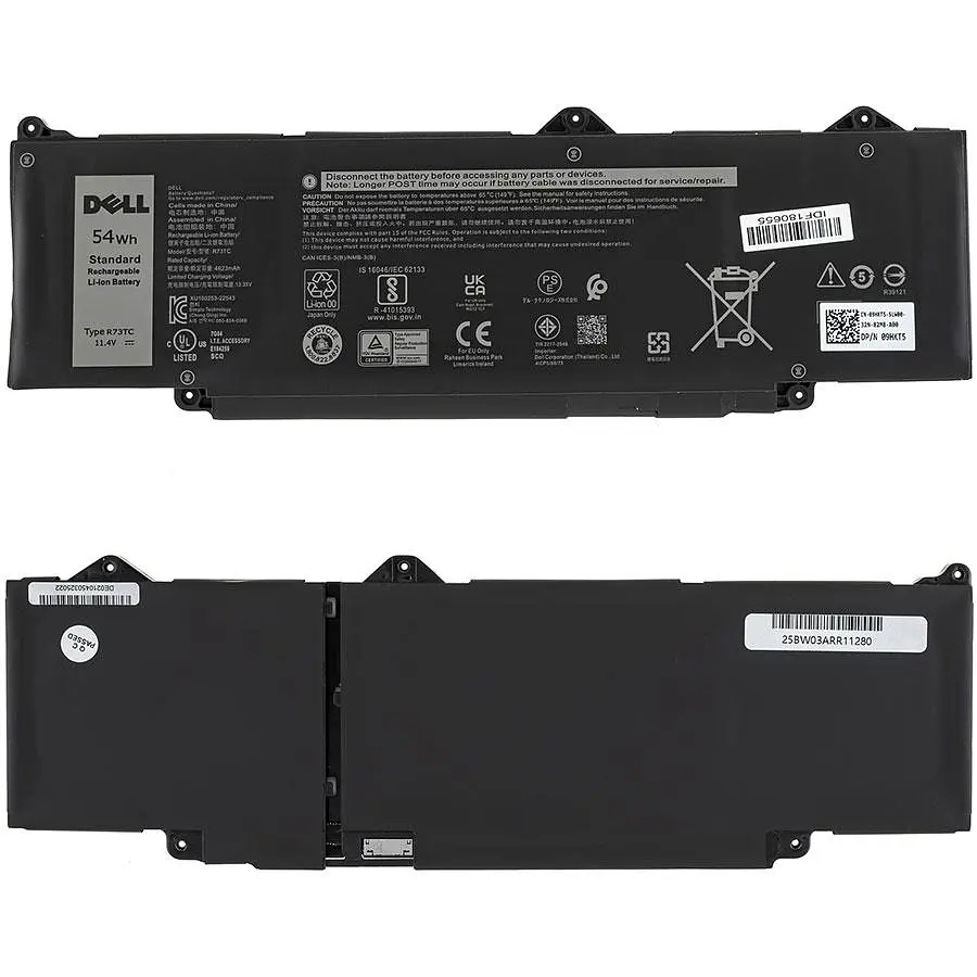 Батарея для ноутбука Dell R73TC (Precision: 3590 3480 3490) 11.4V 54W Чорний - фото 2