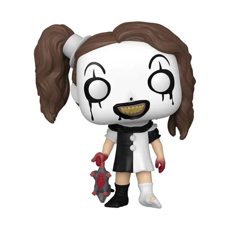 Фигурка Funko Pop Ужасающий Маленькая Бледная Девочка Terrifier Little Pale Girl Glow 10 см FP T LPG G 1749 - фото 3