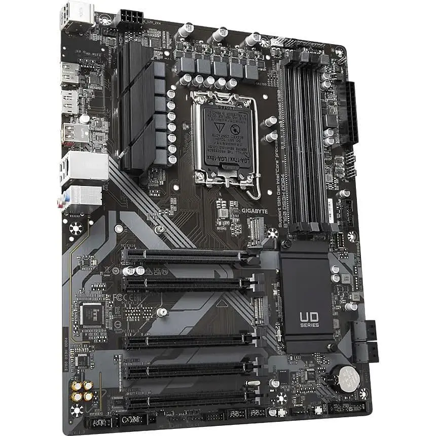 Материнська плата Gigabyte B760 DS3H DDR4 (B760 DS3H DDR4) (Socket 1700, Intel B760, ATX) - фото 3
