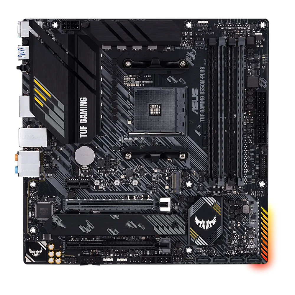 Материнська плата Asus B550M-Plus TUF Gaming Socket AM4 (TUF GAMING B550M-PLUS) - фото 2