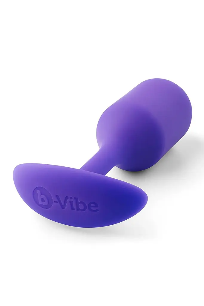 Анальна пробка B-Vibe Snug Plug 2, 10.5 см (фіолетовий) - фото 3