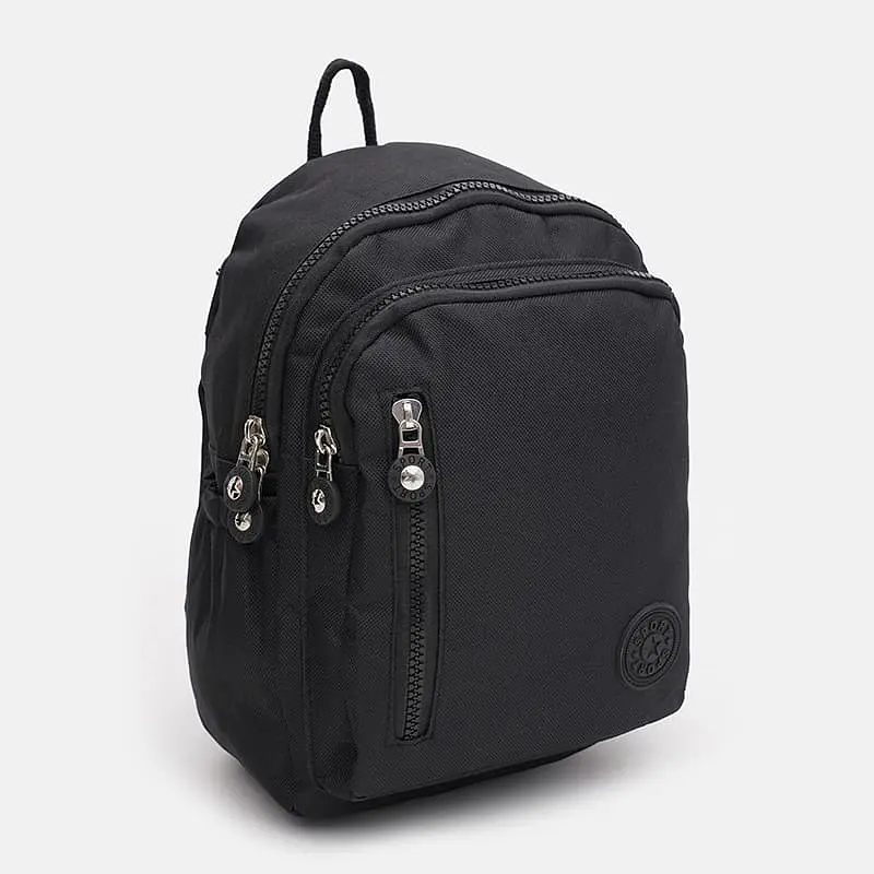 Жіночий рюкзак Monsen C1KP9282bl-black 27х21х10 см Чорний - фото 2