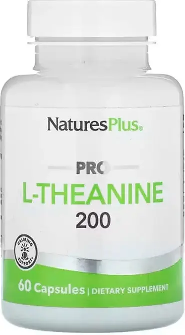L-теанін Nature's Plus Pro L-Theanine 200 мг 60 капс