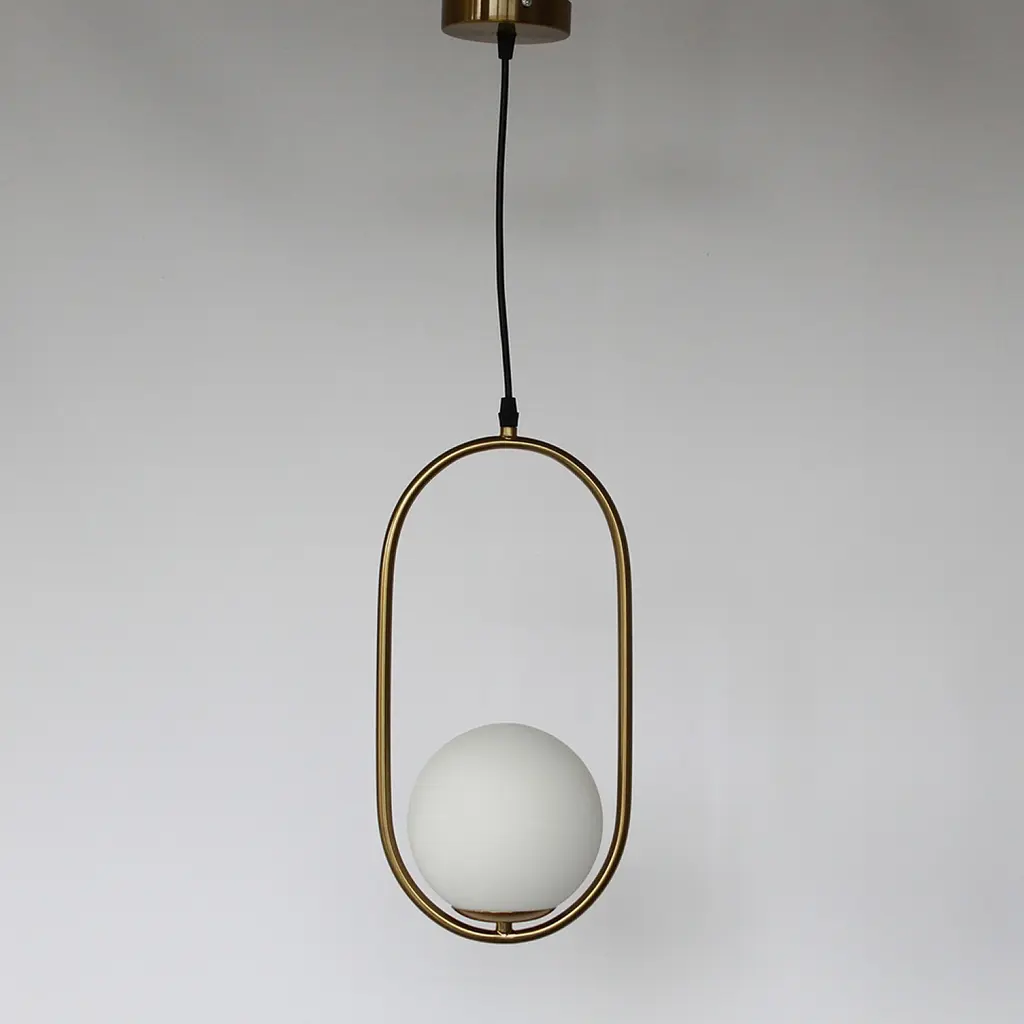 Підвісний світильник Friendlylight Hoop A Brass FL3022 - фото 2