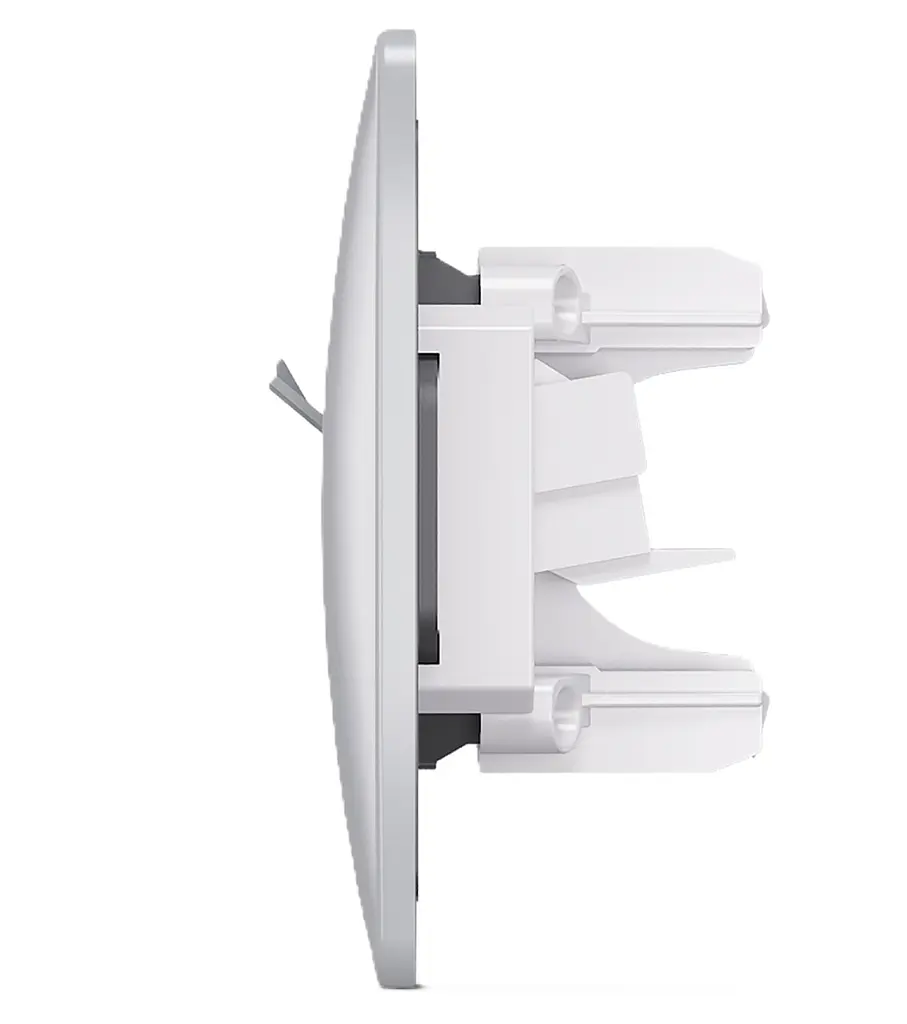 Розетка Videx Binera CAT6 одинарна комп'ютерна срібний шовк (VF-BNSK1PC6-SS) - фото 4