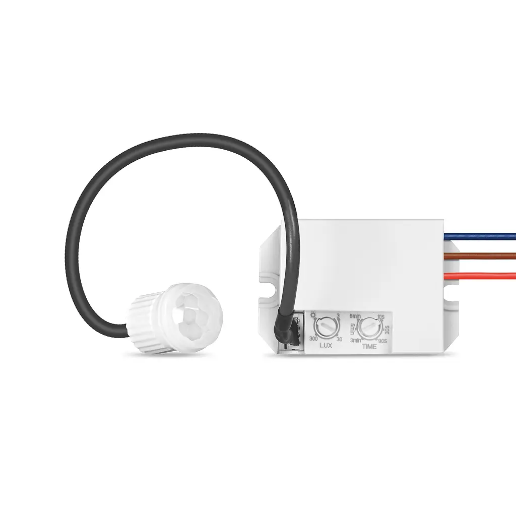 Датчик руху та освітленості Videx VL-SPR24 інфрачервоний білий 220V 800W IP65 (28937-000) - фото 2