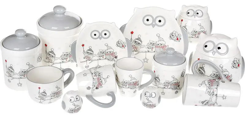 Тарелка BonaDi керамическая Совушки-волшебницы 22.8х22.3х2.9 см kuh0009309 - фото 3