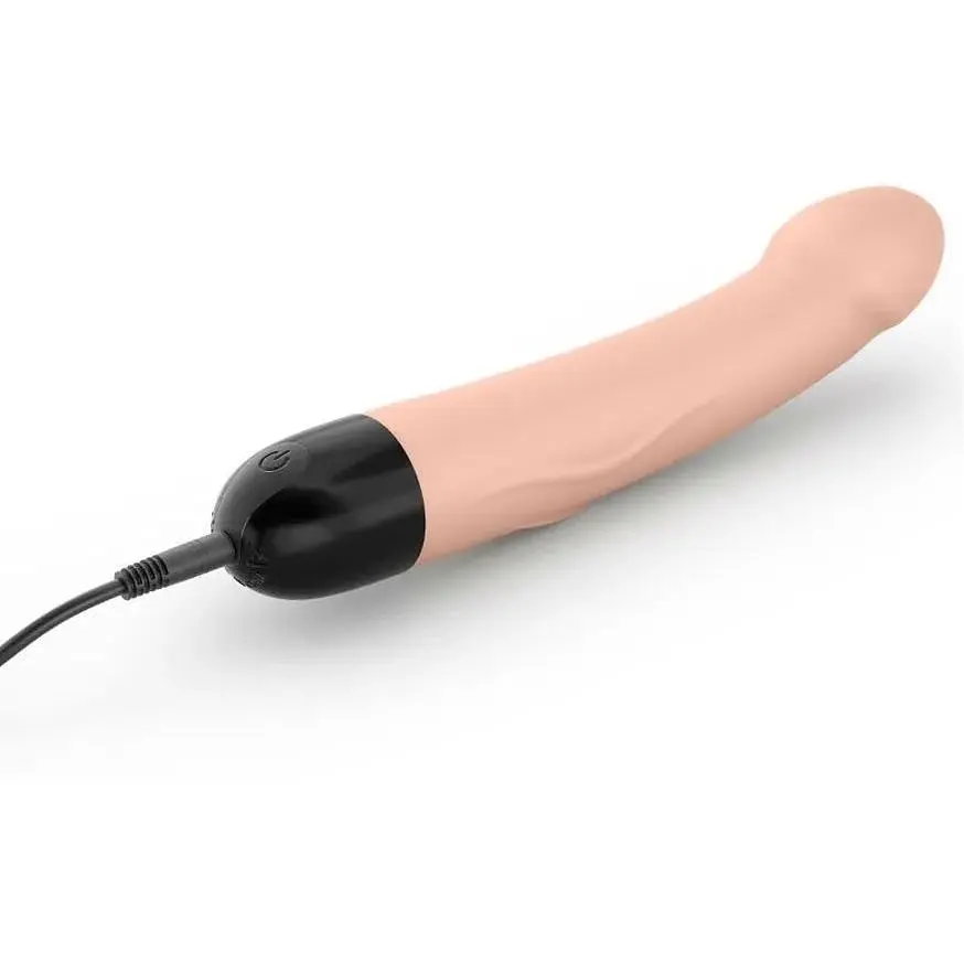 Вибратор Dorcel Real Vibration M Flesh 2.0 диам 3.7 см перезаряжаемый для точки G - фото 2