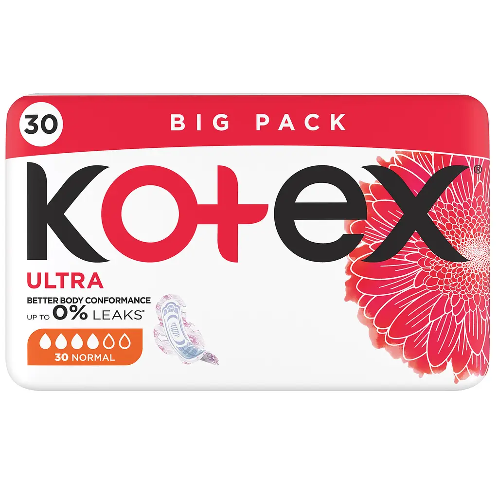 Прокладки гігієнічні Kotex Ultra Normal 60 шт. (2 уп. х 30 шт.) - фото 5