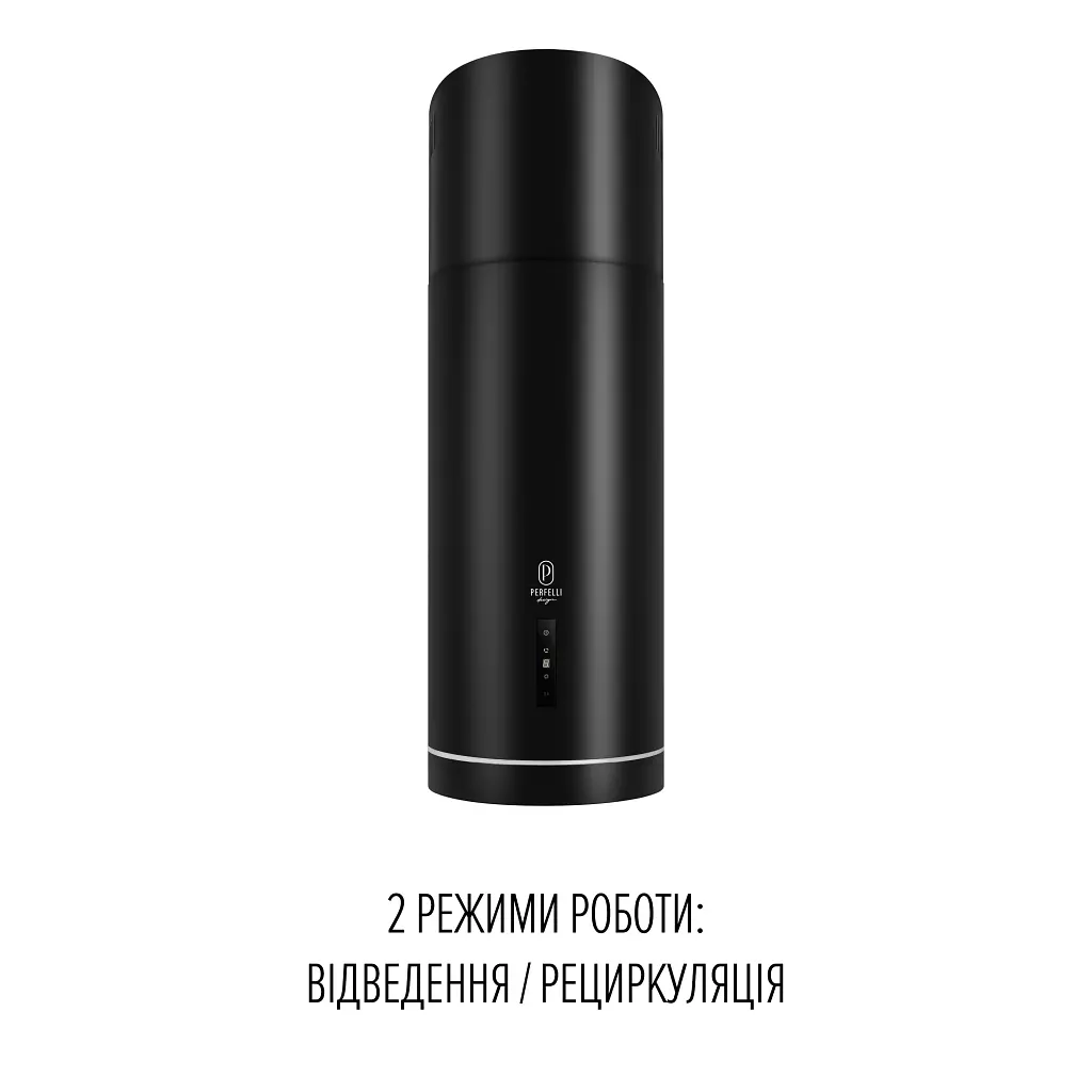 Витяжка острівна Perfelli Design Isola 35 Nero Silenzio - фото 9