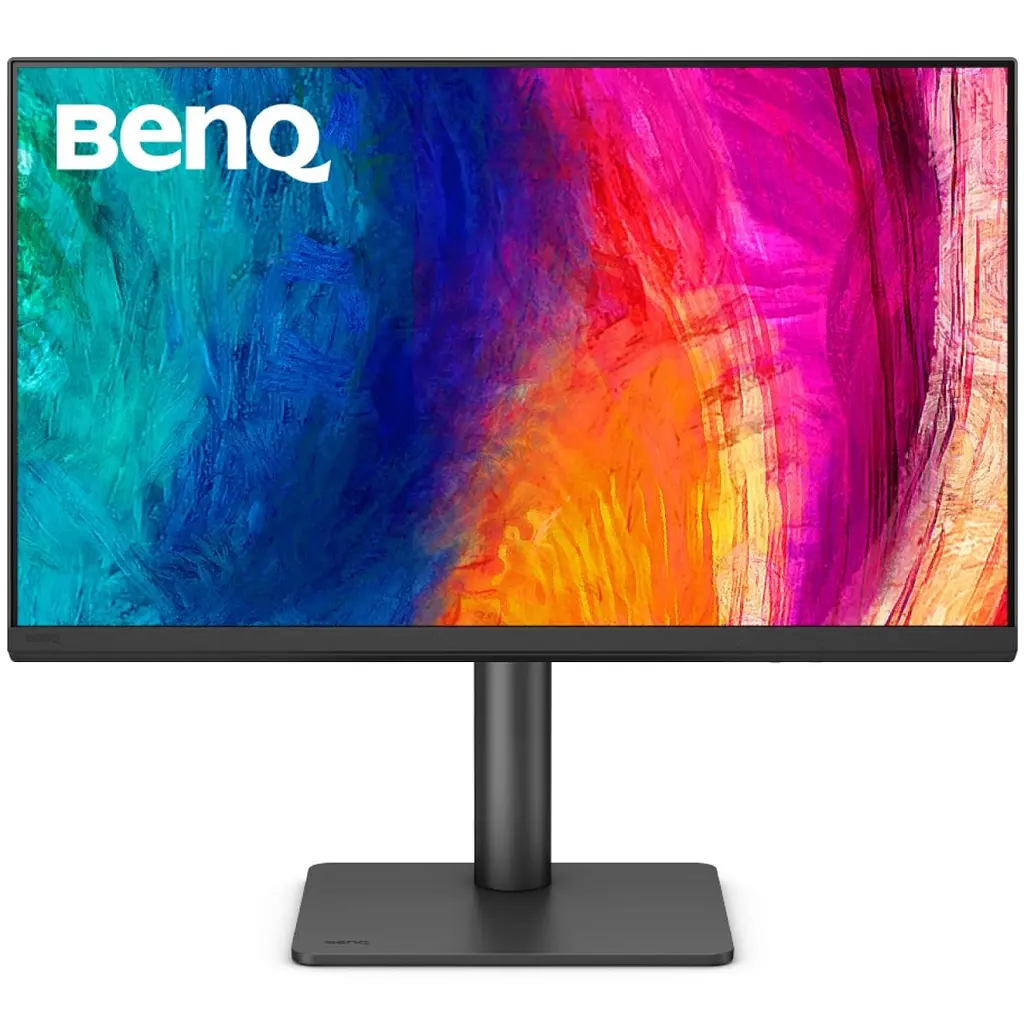 Монитор TFT 27" BenQ PD2706QN, QHD, IPS, HDMI, DP, USB-C, HAS, Pivot, колонки, темно серый (9H.LNDLA.TBE) - фото 10