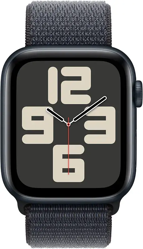 Смарт-часы Apple Watch SE 2 GPS 44mm Midnight Aluminium Case with Ink Sport Loop 2024 (MXEP3) [123349] - фото 2