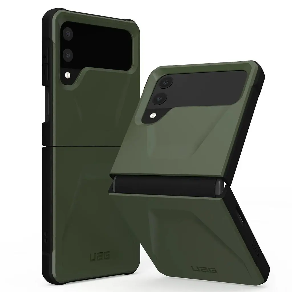Чохол UAG Civilian для Samsung Galaxy Flip 4 (F721) (214007117272) Olive