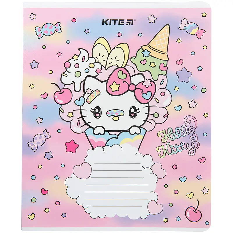 Набір зошитів Kite Hello Kitty А5 в лінійку 18 аркушів 20 шт. (HK23-237) - фото 3