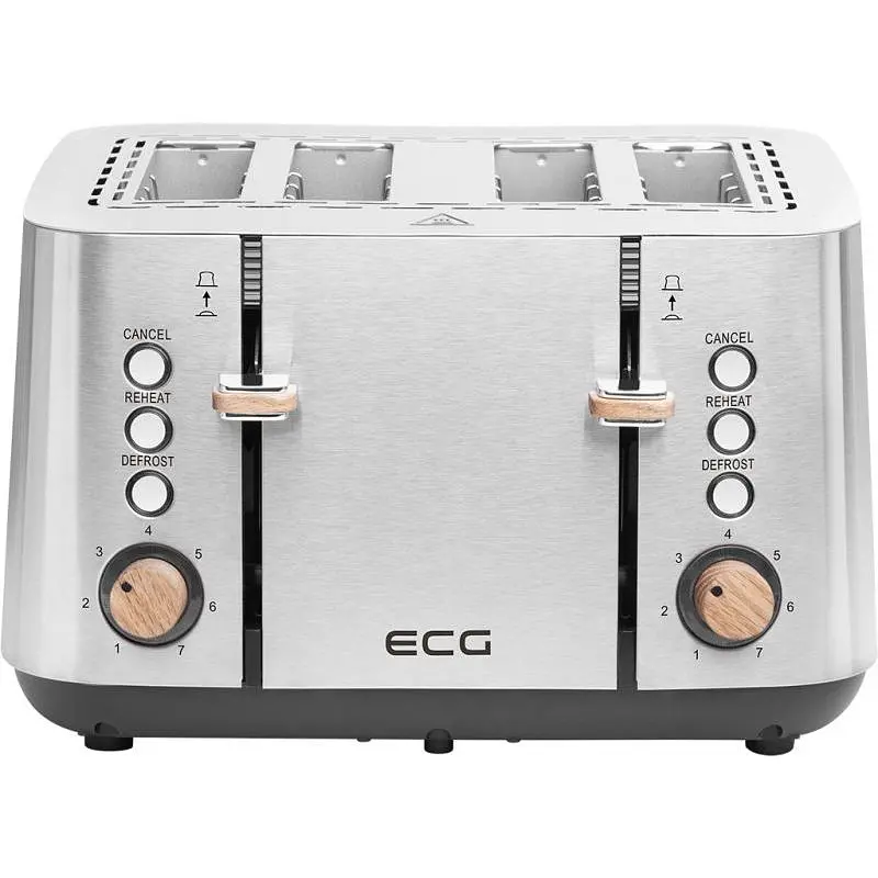 Тостер ECG ST 4767 Timber - фото 5