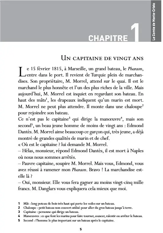 Le Comte de Monte Cristo tome 1 (B1) + CD audio MP3 - фото 2