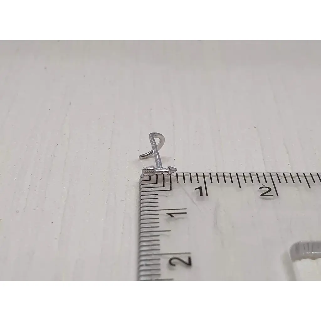 Срібна сережка-пірсинг Астор в ніс. 918-2440Р - фото 3