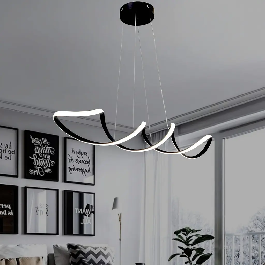 Підвісна LED-люстра Art MD240513/100BK - фото 3