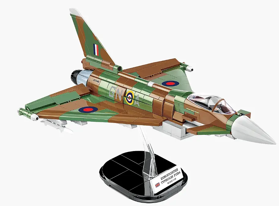 Конструктор истребитель Eurofighter Typhoon FGR4 "GiNA" COBI 5843 - фото 2