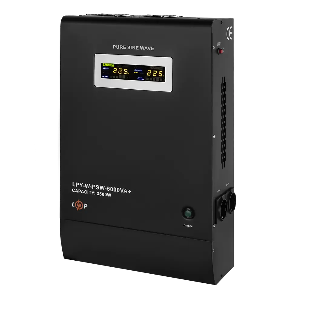 ДБЖ з правильною синусоїдою 48V LPY-W-PSW-5000VA+(3500Вт)10A/20A - фото 2