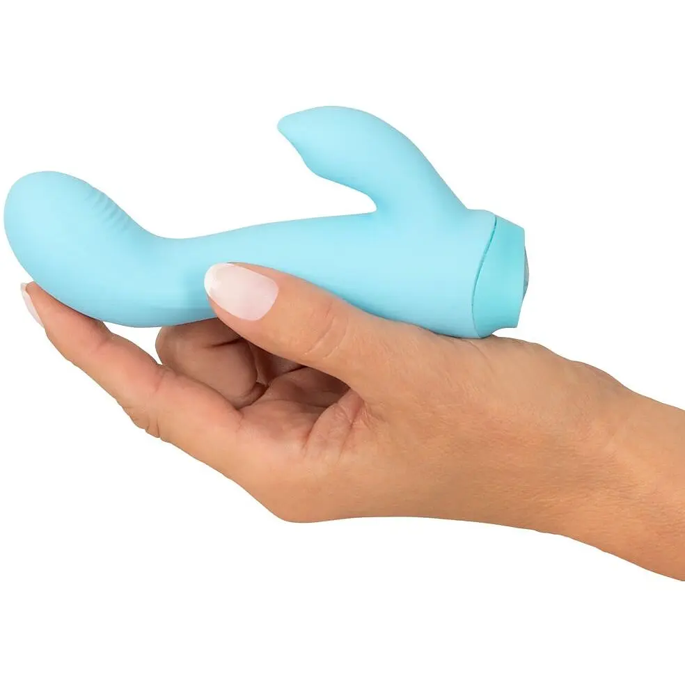 Мінівібратор Cuties Mini Vibrator Blue 4G - фото 8