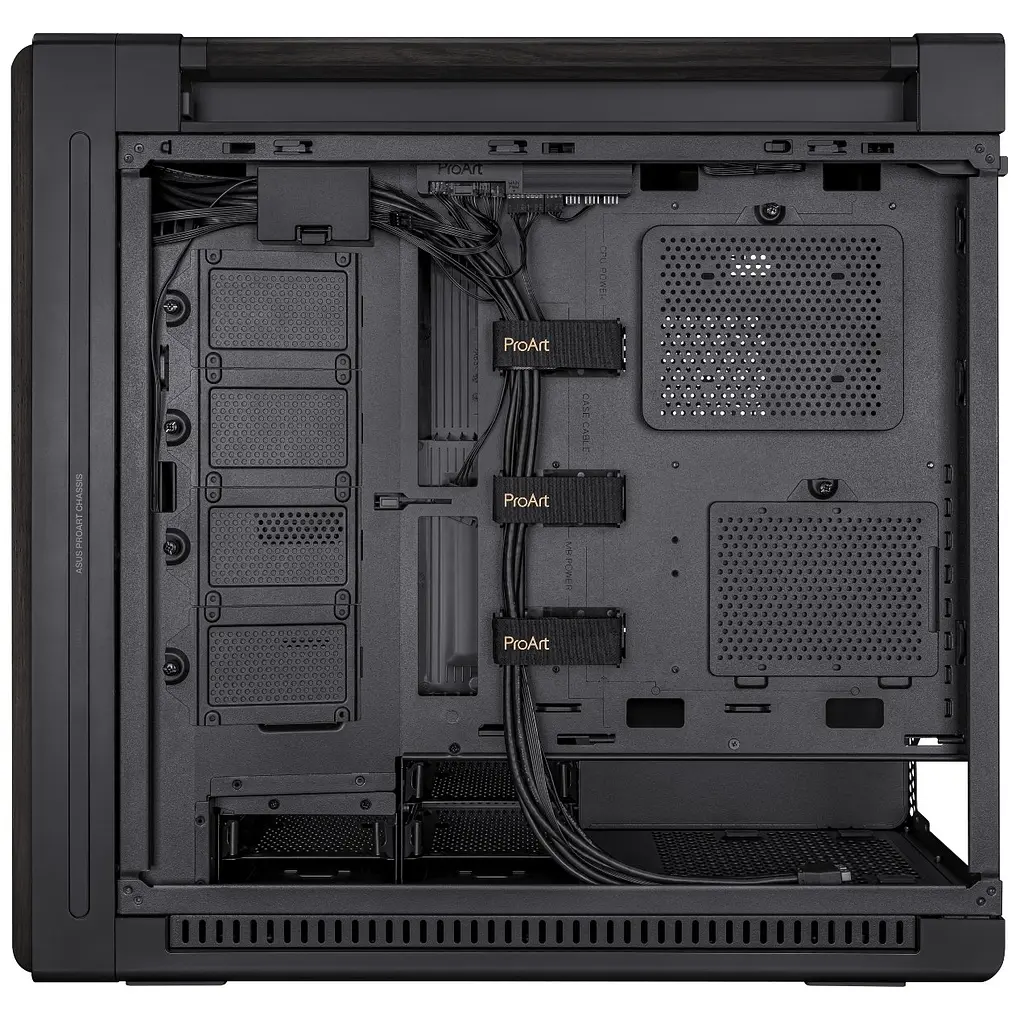 Корпус Asus ProArt PA602 Wood Edition - Metal без БЖ (90DC00J0-B09020) Black - фото 7