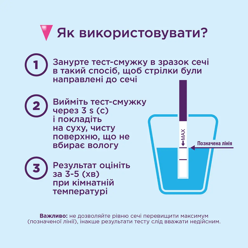 Тест-смужка для визначення вагітності Evitest №2, 2 шт. (3027256) - фото 3