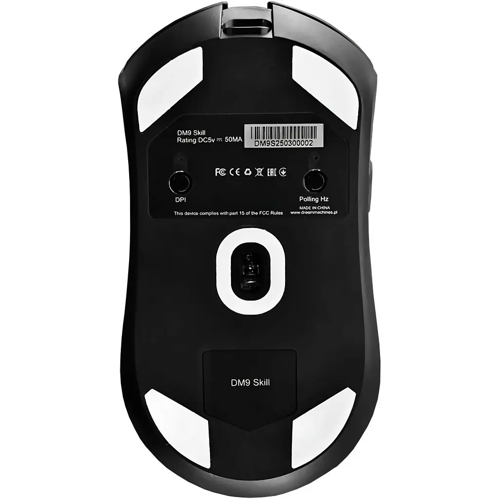Миша Dream Machines DM9 Skill Black [132129] - фото 5