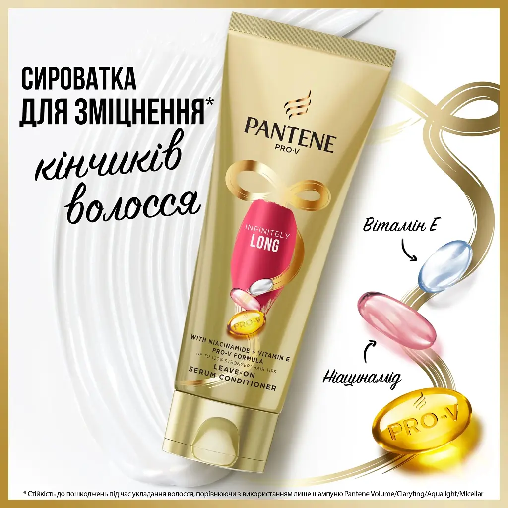 Кондиціонер для волосся Pantene Pro-V 3 Minute Miracle Infinitely Long 220 мл (8700216545716) - фото 7