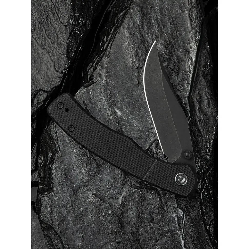 Ніж Civivi Clingman, Black G10, Darkwash (C23065-1) - фото 12