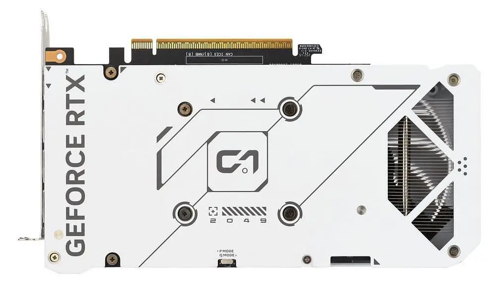 Відеокарта ASUS RTX 5060 8GB DUAL OC WHITE (DUAL-RTX5060-O8G-WHITE) (GDDR7, 128 bit, PCI-E v5.0 x16) - фото 10