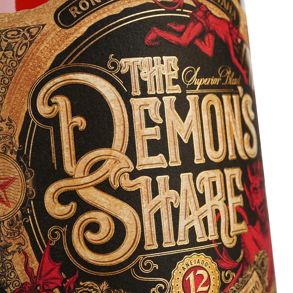 Ром The Demon's Share 12 yo, 0,7 л, 40% - фото 4