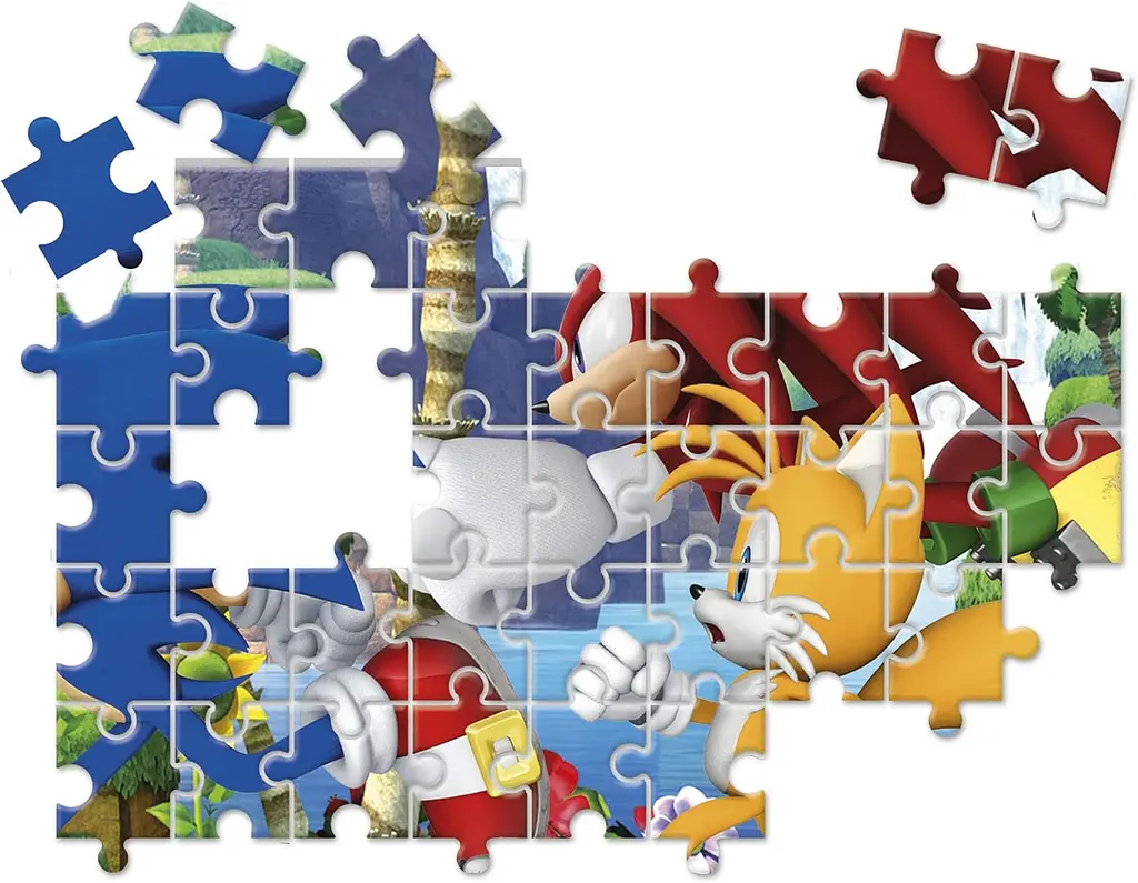 Пазл Соник (Sonic) - 10в1 Clementoni 80508 - фото 4