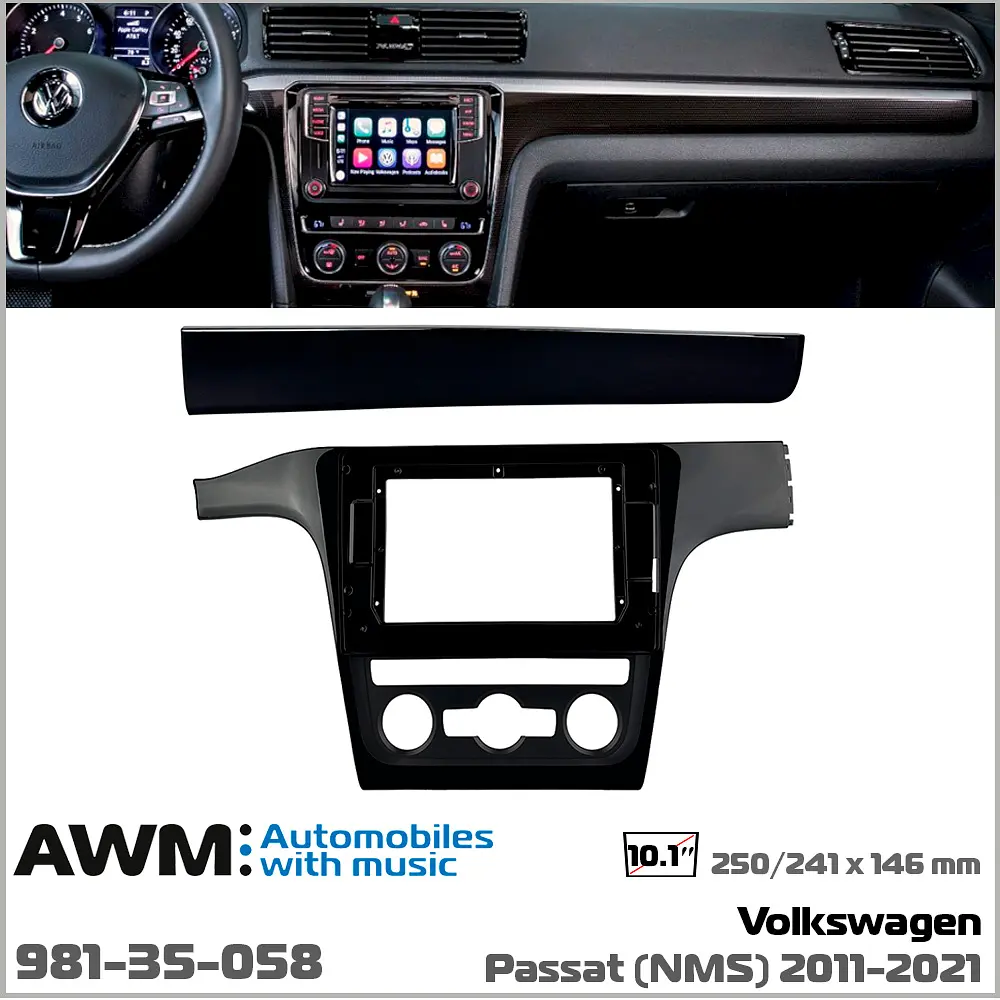 Переходная рамка Volkswagen Passat (NMS) AWM 981-35-058 - фото 8
