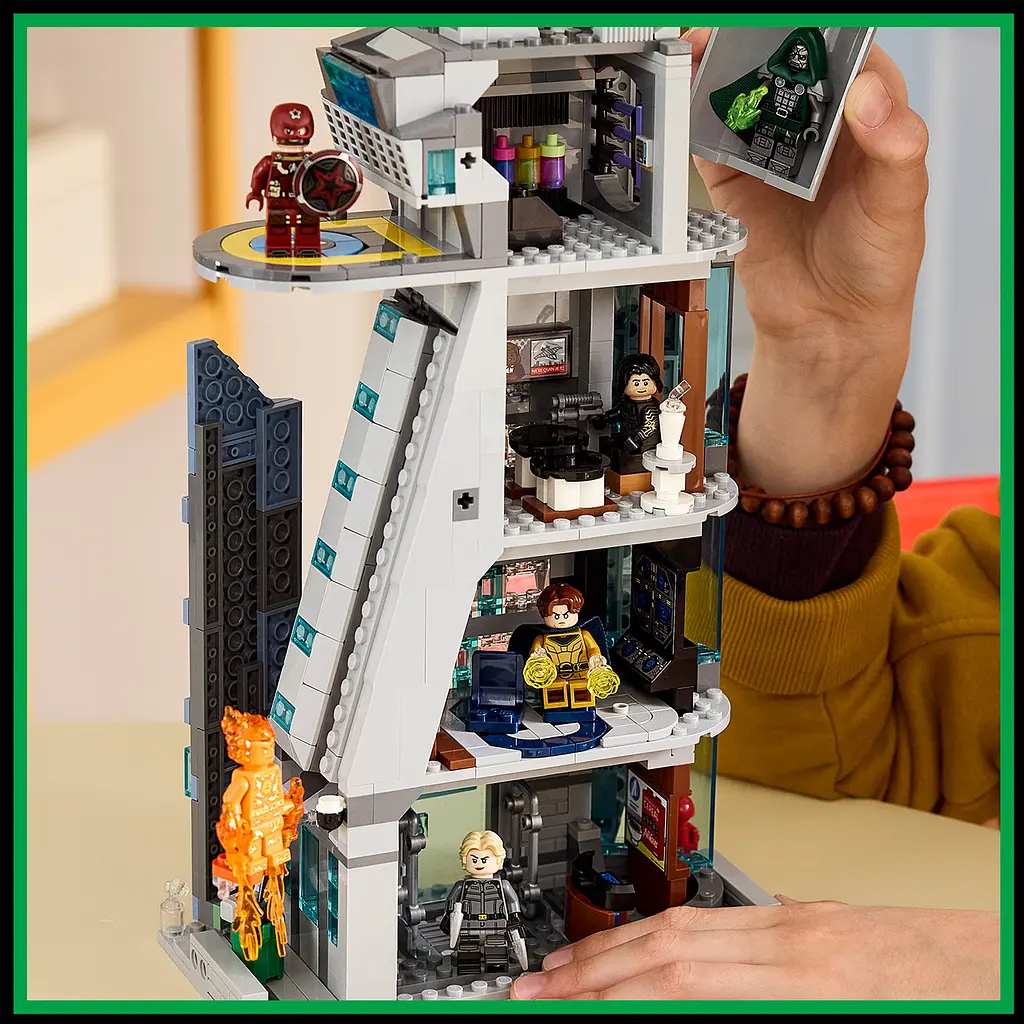 Конструктор LEGO Super Heroes Marvel Месники: Судний день Нова Вежа Месників 954 ел. (76352) - фото 9