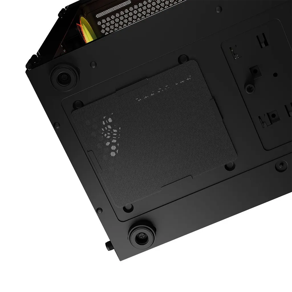 Корпус LogicConcept PORTOS MESH+GLASS ARGB fans 3x120 мм BLACK без БЖ mATX (AM-PORTOS-10-0000000-0002) - фото 2