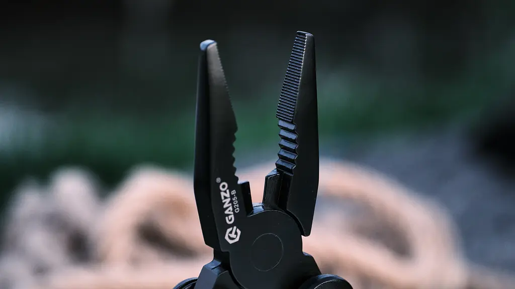 Мультитул Ganzo G205-B, (16.5 см) 22 функції, чорний + біти та чохол - фото 7