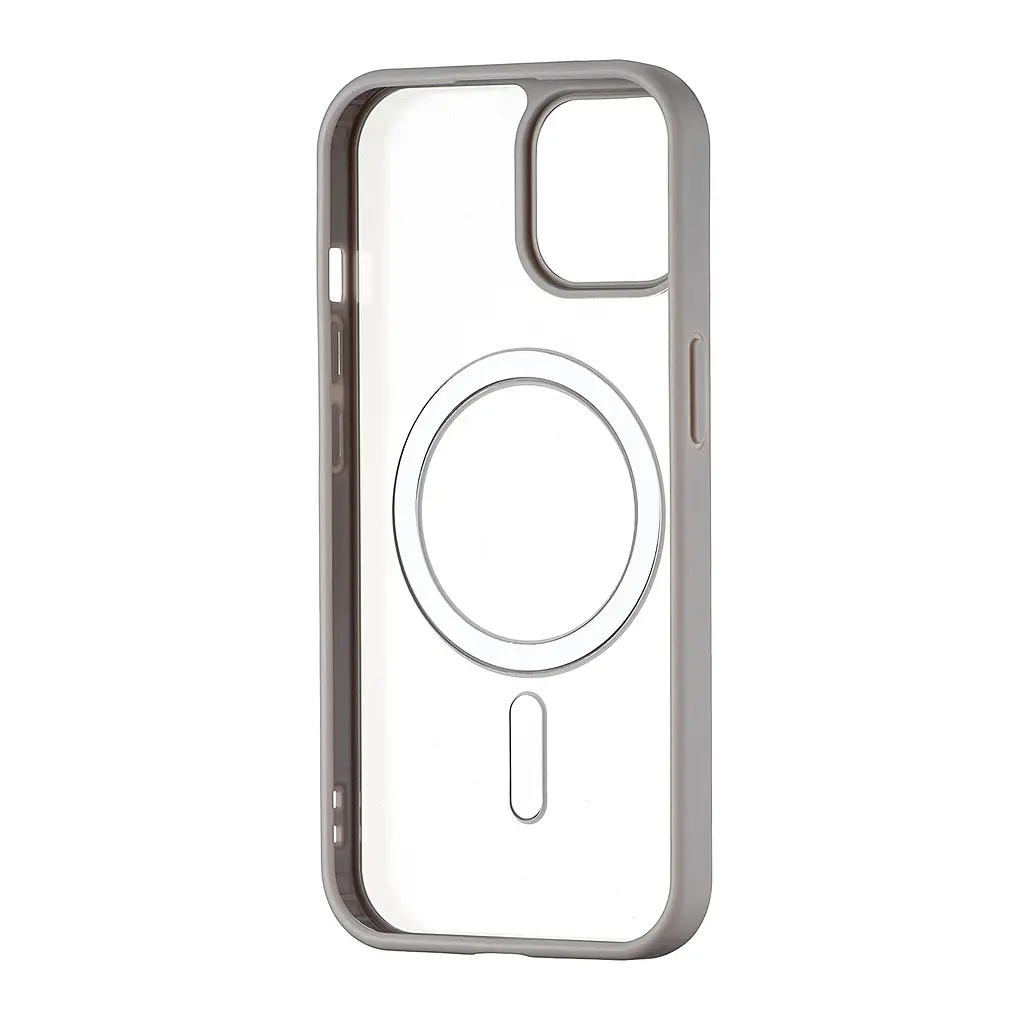 Чохол Color Edge with MagSafe iPhone 15 Natural Titanium - фото 3