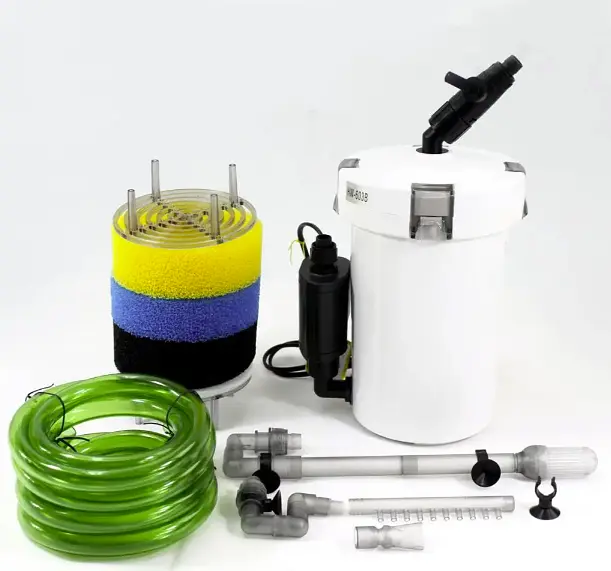 Зовнішній фільтр для акваріума SunSun HW-602B 6 Вт 400 л/год до 80 л 17x13.5x29 см - фото 2