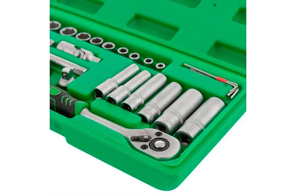 Набор ручного инструмента Intertool ET-6036SP 1/4" в наборе 36 предметов - фото 6